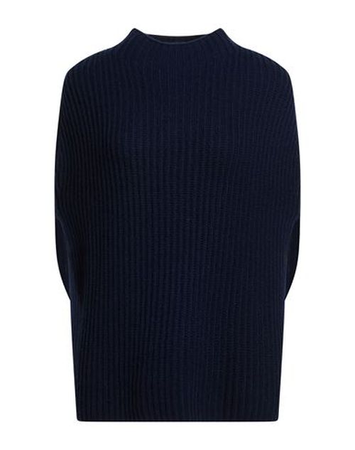 Woman Sweater Navy Size 8 Wool, Cashmere