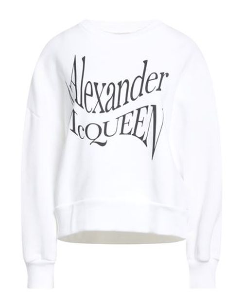 Woman Sweatshirt White Size 6 Cotton