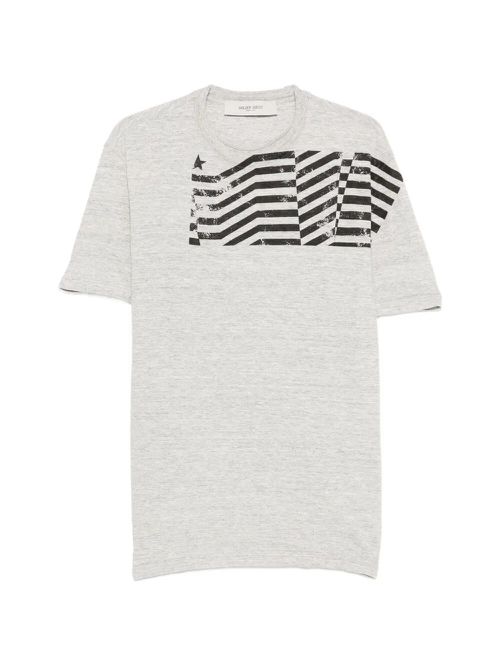`Journey` Regular T-Shirt With Flag Print