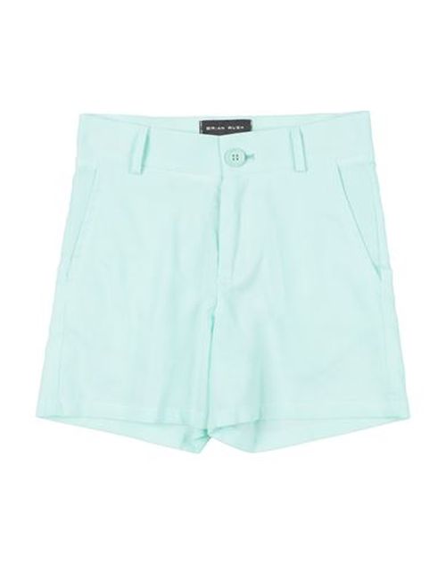Kid Boy Shorts & Bermuda Shorts Turquoise Size 10 Cotton, Linen