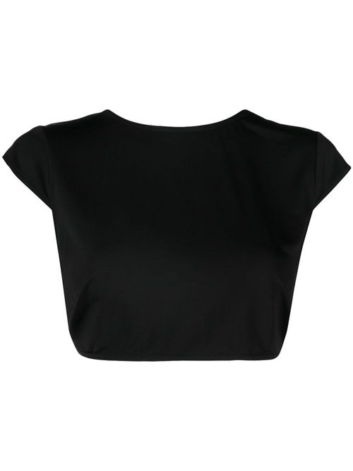 Anastacia chain-detail blouse - Black