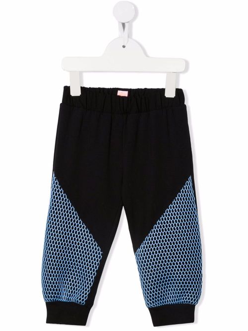 Max colour-block track pants - Black