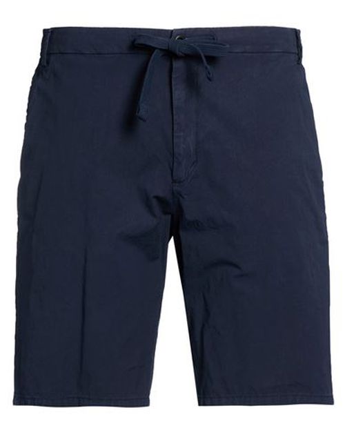 Man Shorts & Bermuda Shorts Midnight blue Size 28 Cotton, Elastane