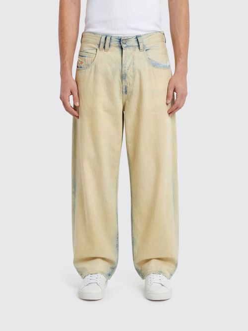 Jeans Men color Beige