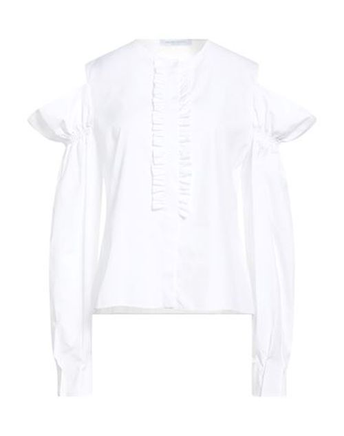 Woman Shirt White Size 6 Cotton