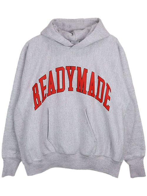 Logo-print hoodie - Grey