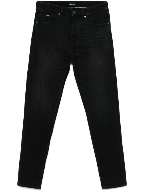 BOSS tapered jeans - Black