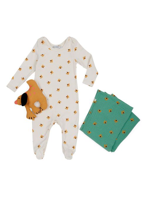 Fairy Dog babygrow set - Neutrals
