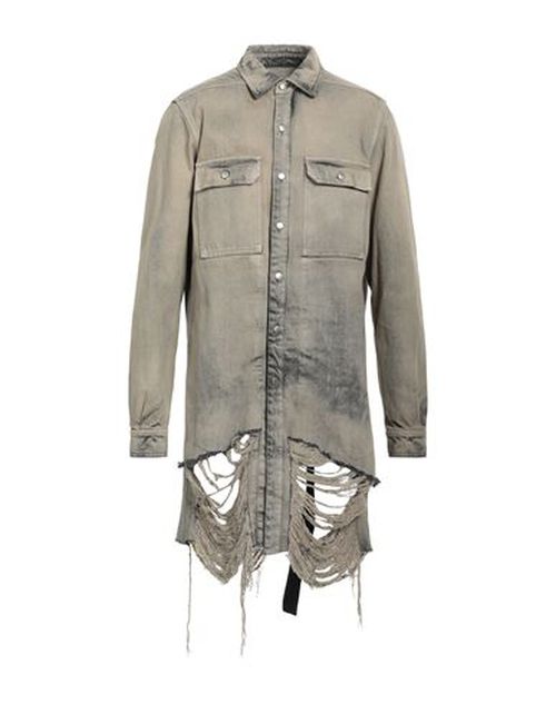 Man Denim shirt Grey