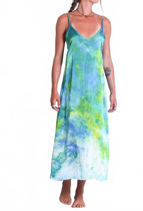 Silk Fanny Dress In Cruise