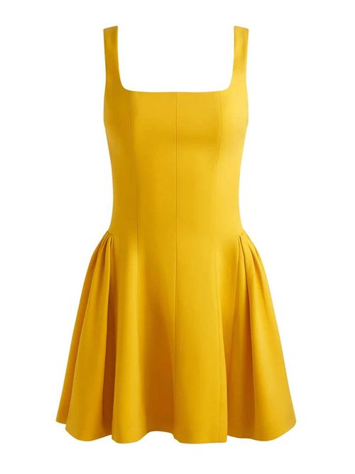 Yellow dress