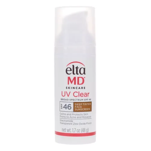 UV Clear Broad-Spectrum Sunscreen SPF 46 - Deep Tinted