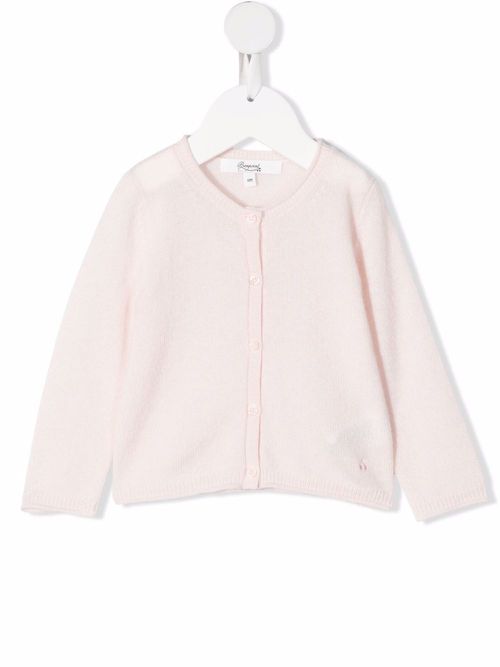 Fine-knit cardigan - Pink