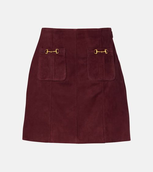 Wiley suede miniskirt