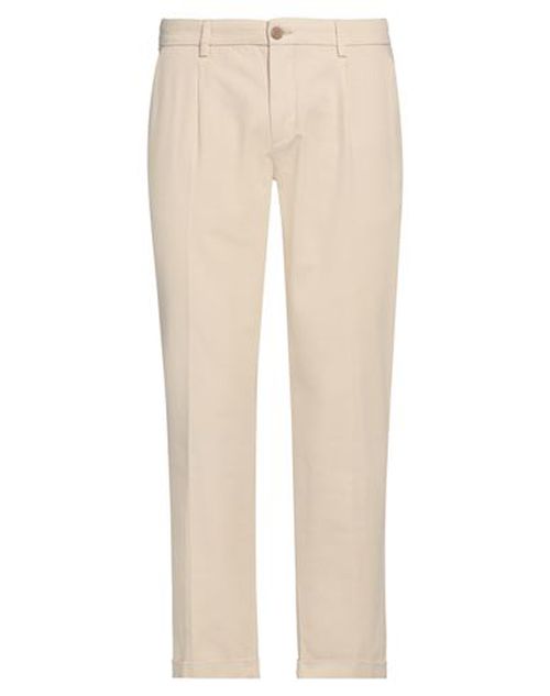 Man Pants Beige Size 28 Cotton, Linen