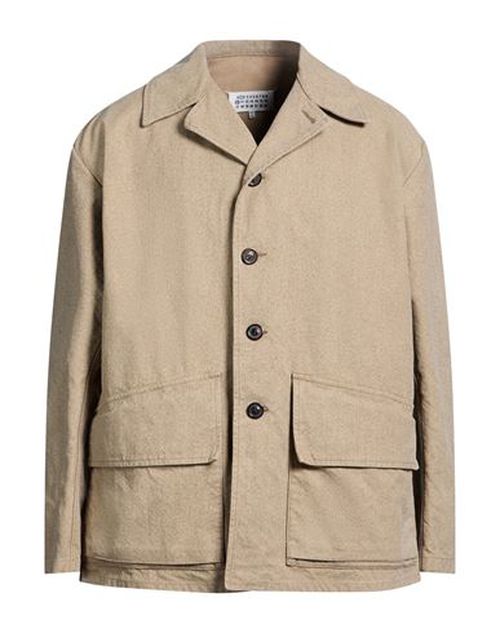 Man Jacket Khaki Size 34 Cotton
