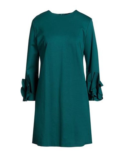 Woman Mini dress Green Size 4 Viscose, Polyamide, Elastane
