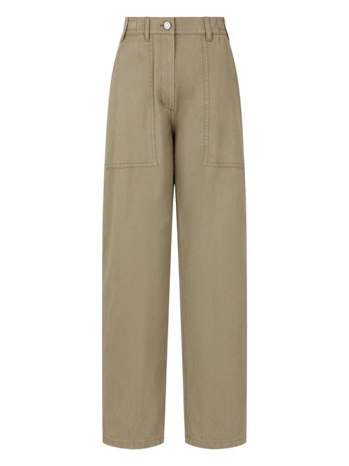 STUDIO TOMBOY cargo-pocket trousers - Neutrals