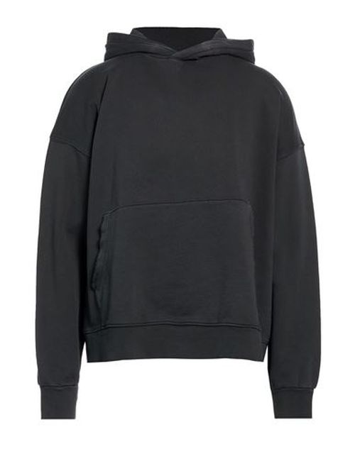 Man Sweatshirt Black Size M Cotton