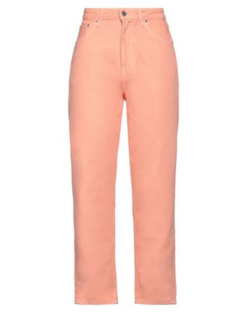 Woman Denim pants Salmon pink