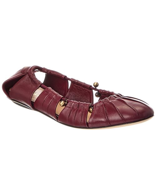 Luna Leather Ballerina Flat