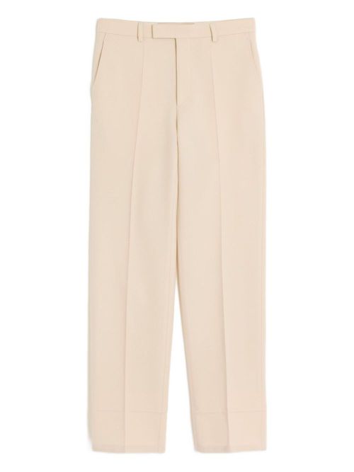 Virgin wool chino trousers - Neutrals