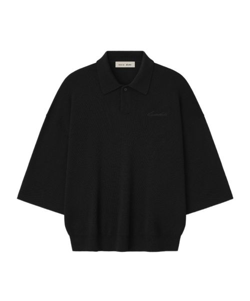 Essentials logo-embroidered polo shirt