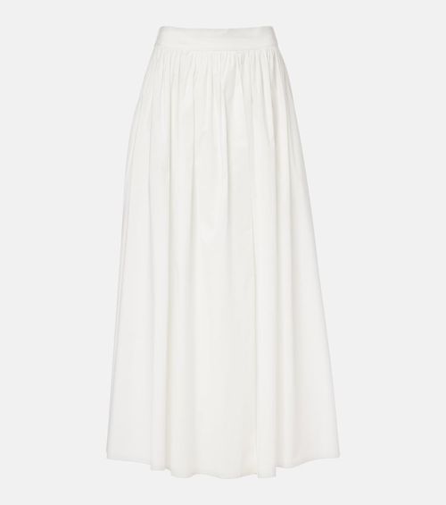 Cotton maxi skirt