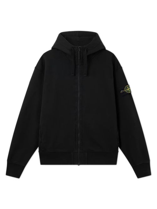 Logo-Patch Zip-Up Hoodie