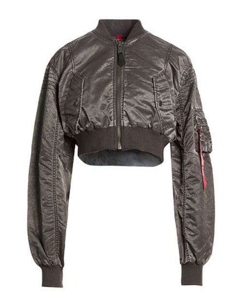 Woman Jacket Charcoal Size M Nylon