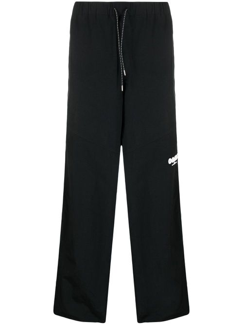 Logo-patch track pants - Black