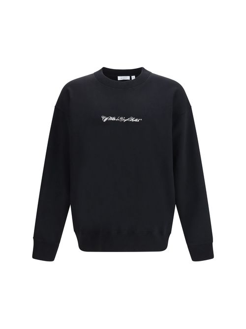 Script Arrow Sweatshirt — Black