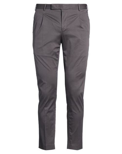 Man Pants Charcoal Size 38 Cotton, Elastane