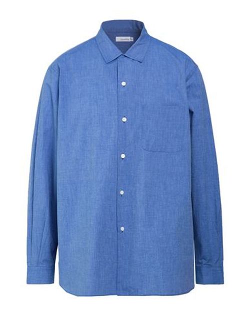 Nanamíca Man Shirt Navy Size S Cotton, Polyester