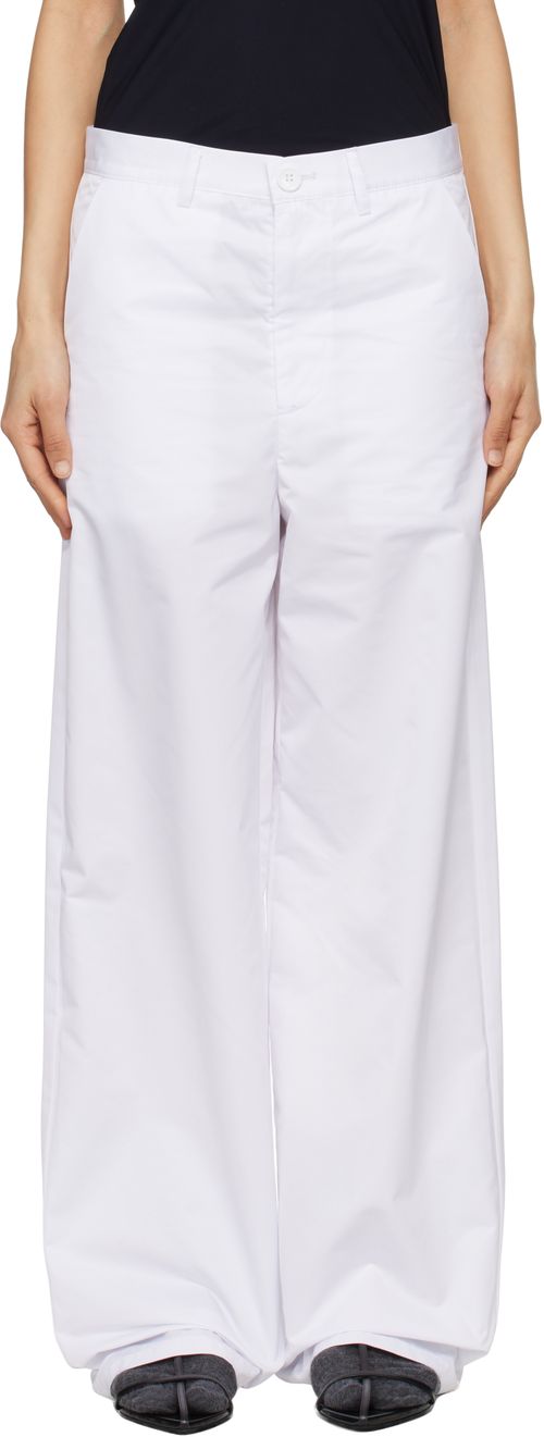 LII White Sport Trousers