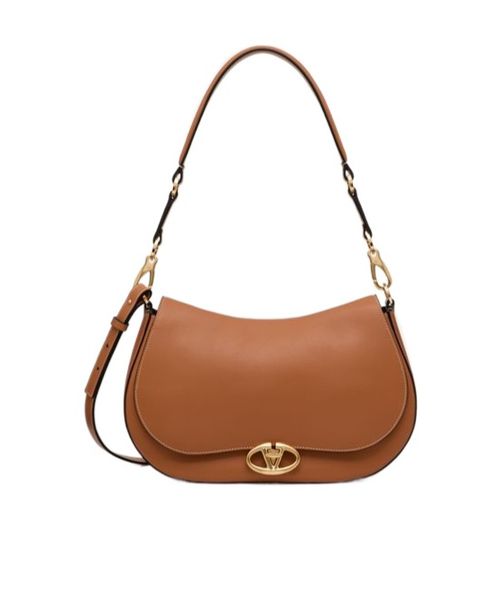 VALENTINO GARAVANI OHVAL MEDIUM SHOULDER BAG IN NAPPA CALFSKIN
