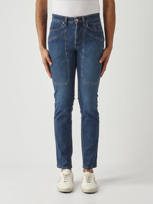 Jeans Men color Blue