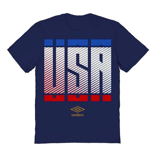 Men's Umbro UA Country tack Graphic Tee, ize: mall, Blue