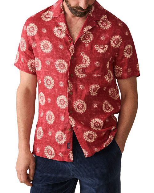 Hemp Blend Camp Shirt