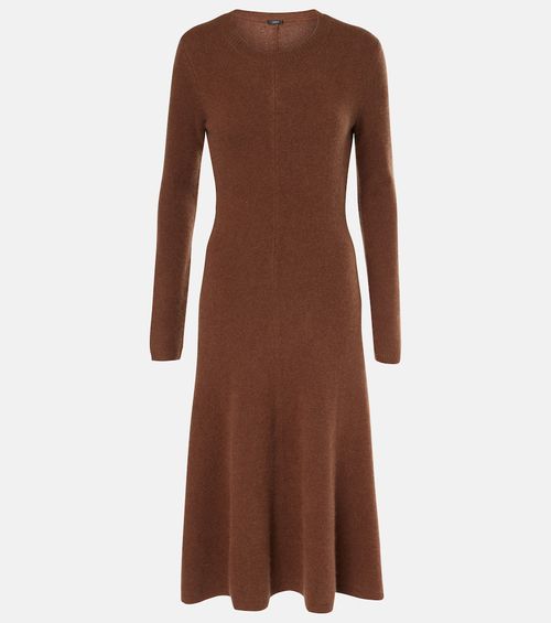 Glow Twist cotton-blend midi dress