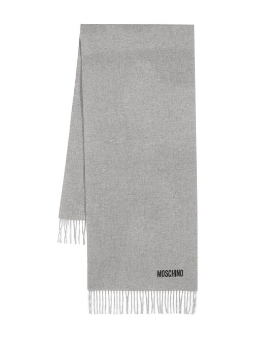 Fringed scarf - Grey