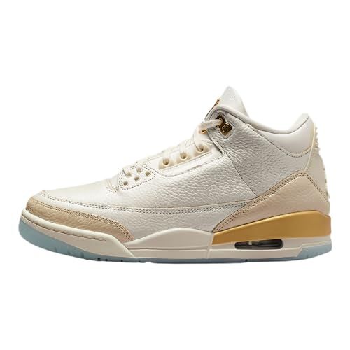 Air Jordan 3 Retro "Sail and Pale Ivory" Women's Shoes Sail/team Gold-pale Ivory-metallic Gold IB2255-100
