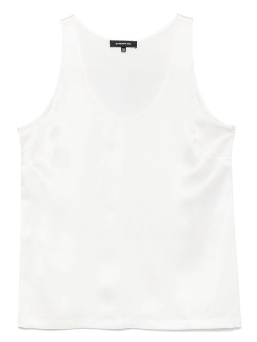 Silk top - White