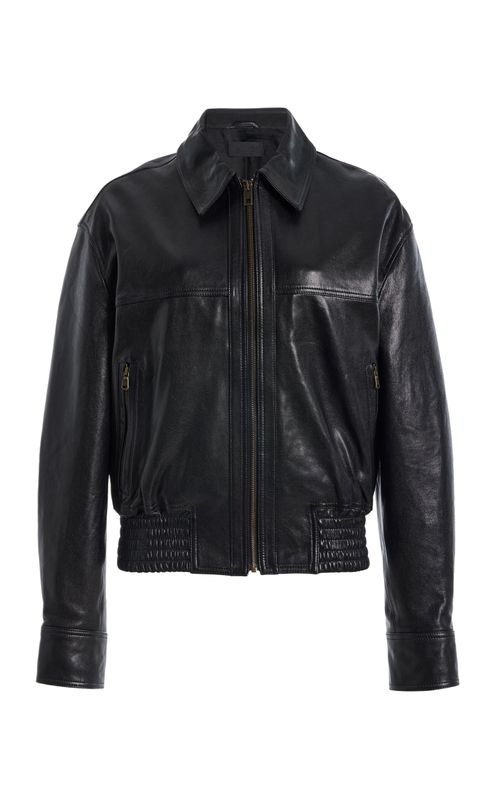 Aime Leather Bomber Jacket - Moda Operandi