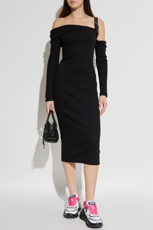 Off-shoulder Dress, Women's, Black