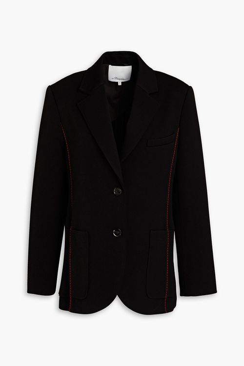 Twill blazer - Black - US 0