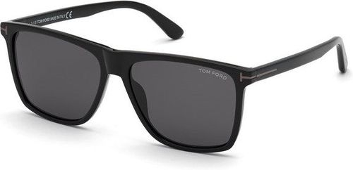 Men's Tom Ford Fletcher Ft0832-N 01A Sunglasses in Shiny Black | Size 57 | FT0832 Color N