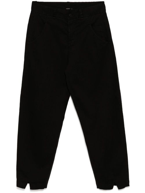 Straight trousers - Black