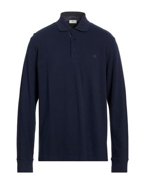 Man Polo shirt Navy Size M Cotton