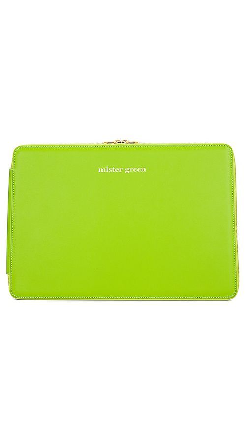 Mister Green Portfolio Case in Green